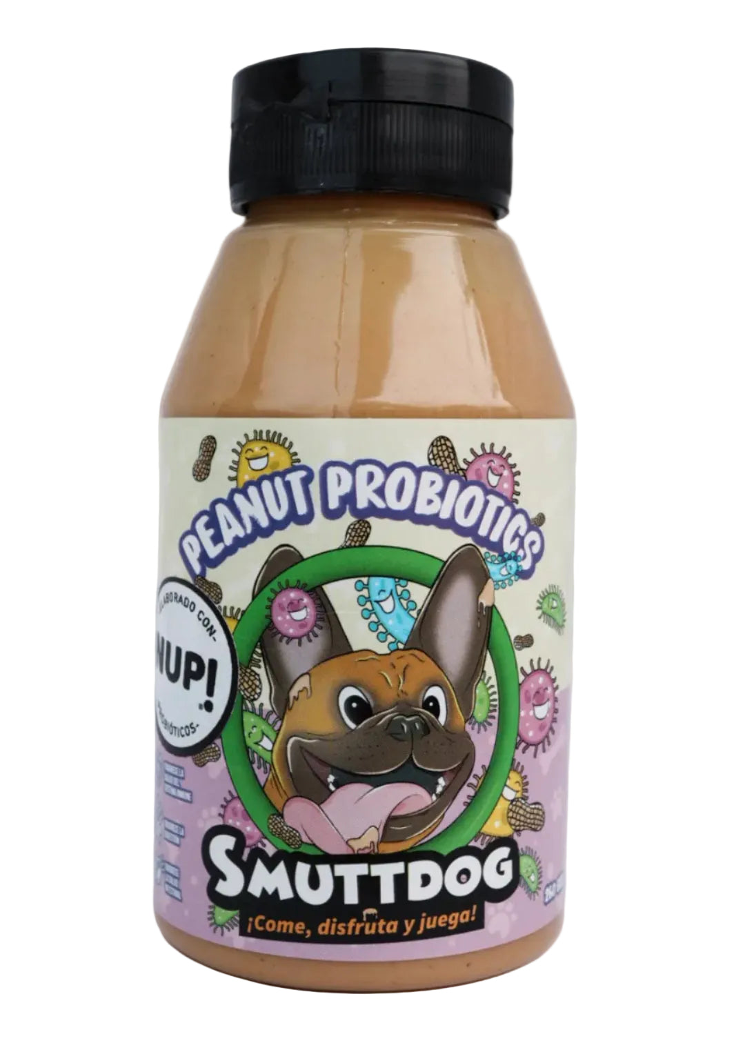 Crema de maní con probióticos para perros 260 gr.
