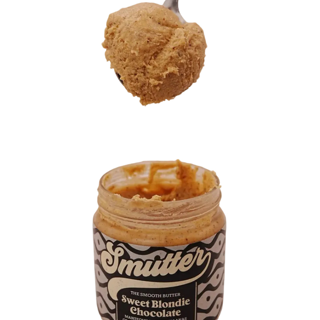 Mantequilla de avellana con chocolate blanco y proteína Whey 220gr