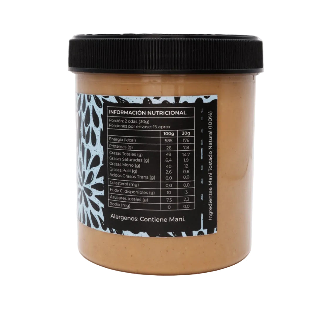 Mantequilla de Maní Extra Crunchy 450gr