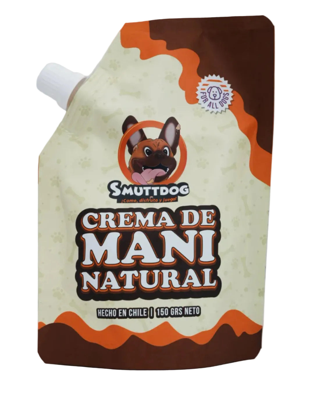 Crema de maní para perros 100% natural 150 gr.