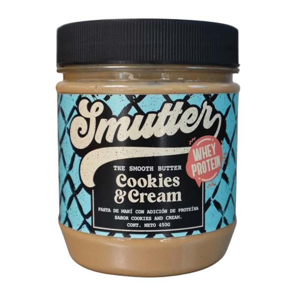 Pasta de maní C/proteína whey sabor Cookies